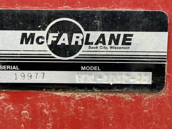 2015 McFarlane HDL-1042-44 Harrow Heavy