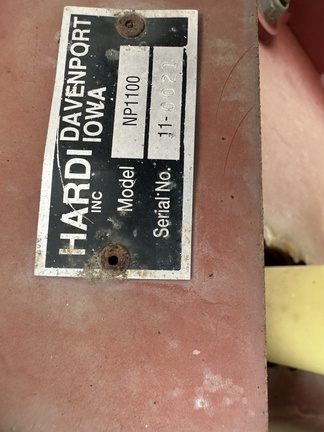 Hardi NP1100 Sprayer