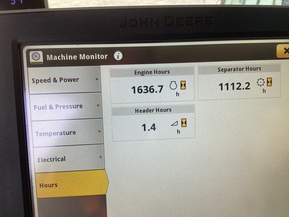 2020 John Deere S780 Combine