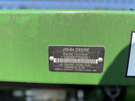 2023 John Deere RD40F Header Combine