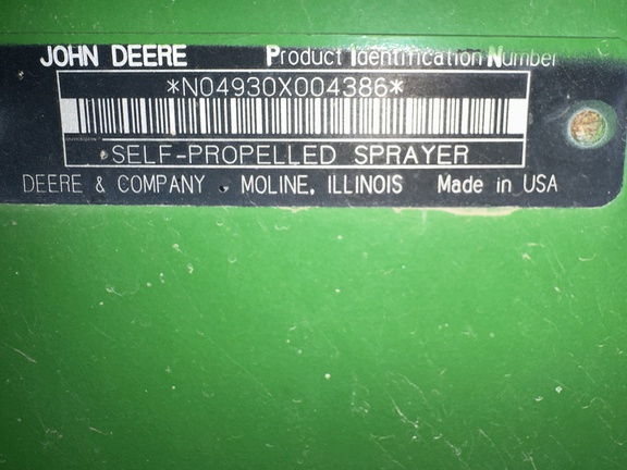 2008 John Deere 4930 Sprayer/High Clearance