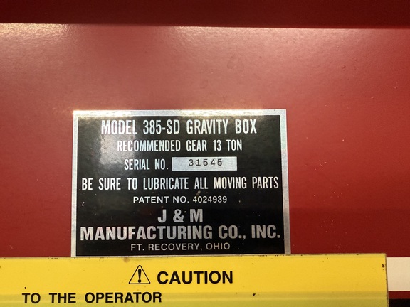 2000 J&M 385-SD Gravity Box