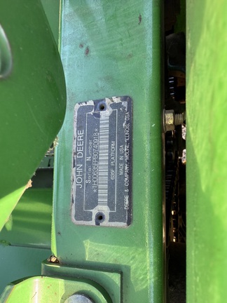 2011 John Deere 635F Header Combine