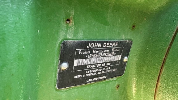2023 John Deere 8R 340 Tractor
