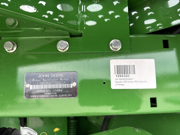 2024 John Deere S780 Combine