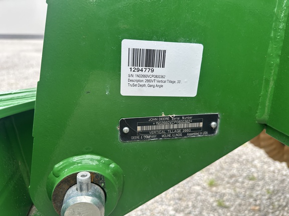 2023 John Deere 2660VT Misc