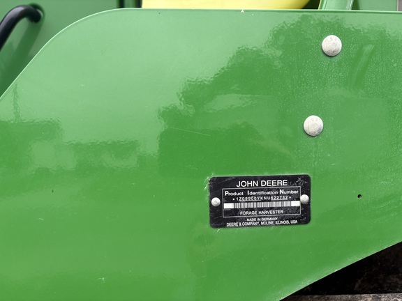 2022 John Deere 9900 Forage Harvester