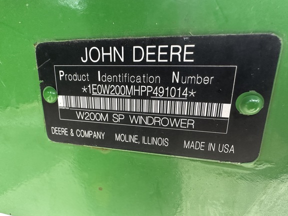 2023 John Deere W200M Windrower