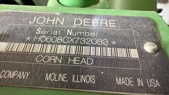 2009 John Deere 608C Header Corn Head
