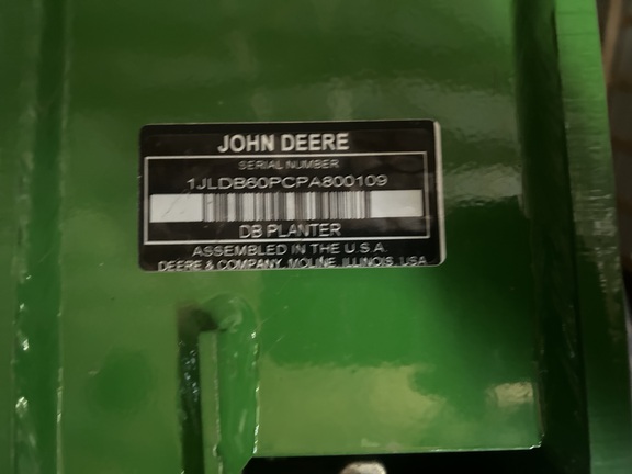2023 John Deere DB60 Planter