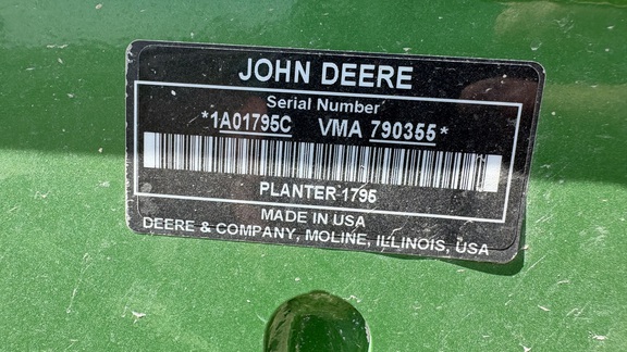 2021 John Deere 1795 Planter