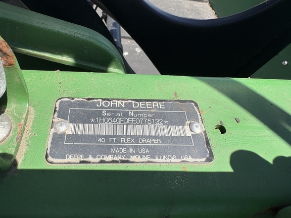 2015 John Deere 640FD Header Combine