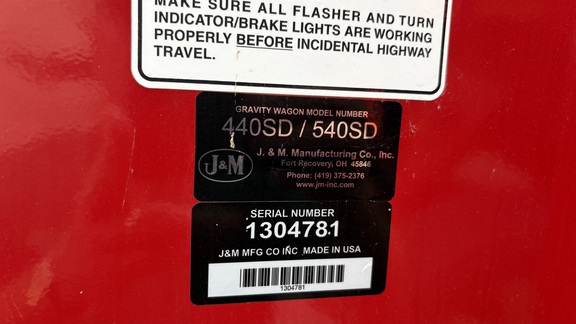 2013 J&M 540 Gravity Box
