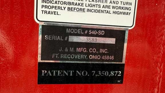 2010 J&M 540 Gravity Box