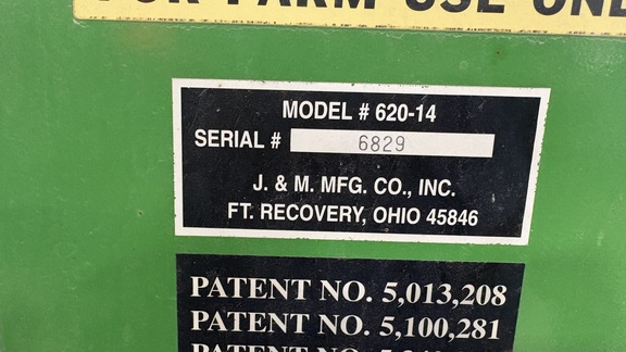 2005 J&M 620-14 Grain Cart
