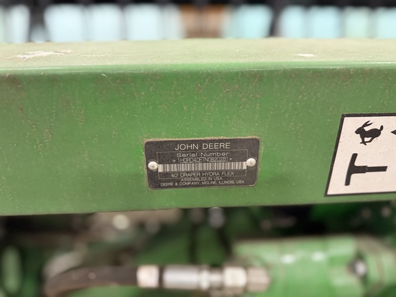 2022 John Deere RD40F Header Combine