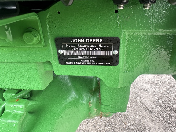 2024 John Deere 5075E Tractor