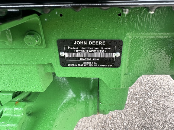 2024 John Deere 5075E Tractor