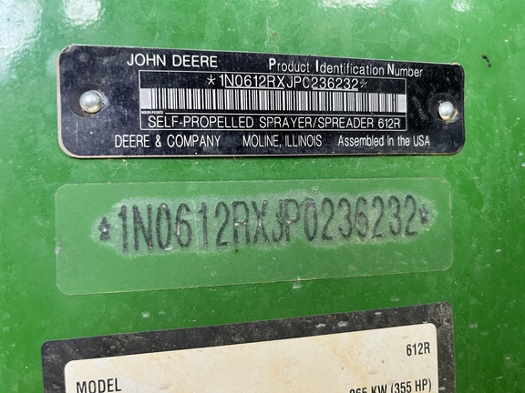 2023 John Deere 612R Sprayer/High Clearance