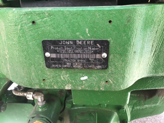 2021 John Deere 6105E Tractor