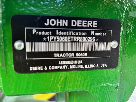 2024 John Deere 5060E Tractor