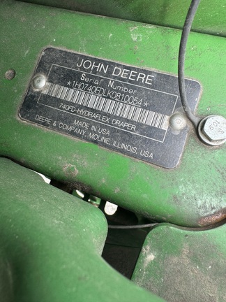 2020 John Deere 740FD Header Combine
