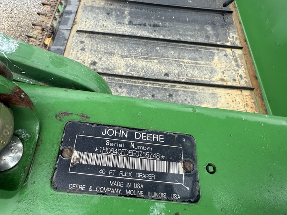 2014 John Deere 640FD Header Combine
