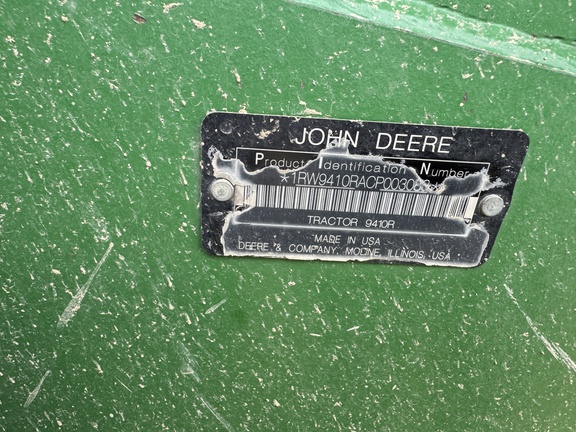 2012 John Deere 9410R Tractor 4WD
