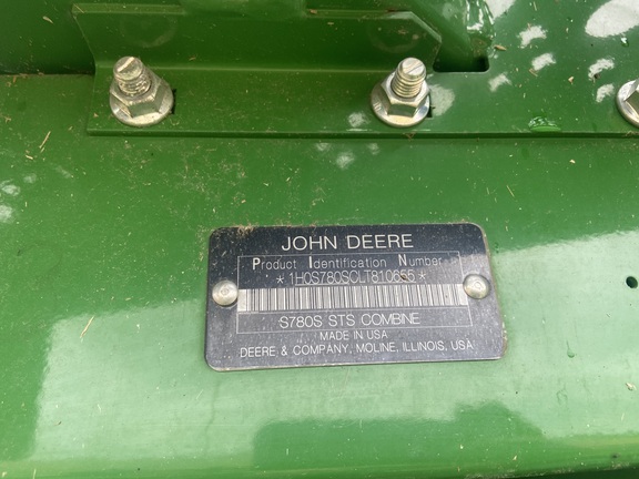 2020 John Deere S780 Combine