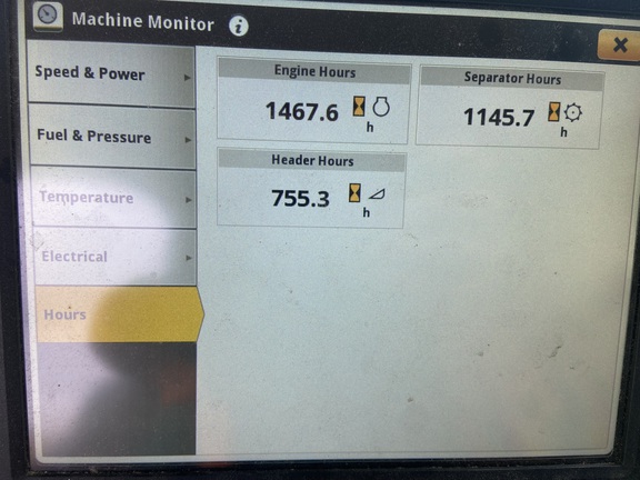 2020 John Deere S780 Combine