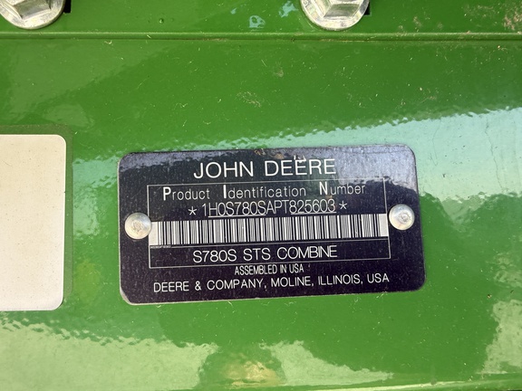 2023 John Deere S780 Combine