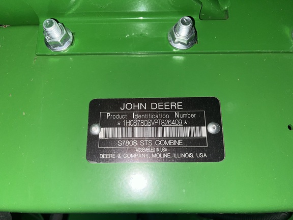 2023 John Deere S780 Combine