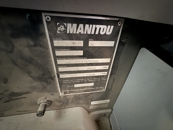 2022 Manitou MLT961 Misc