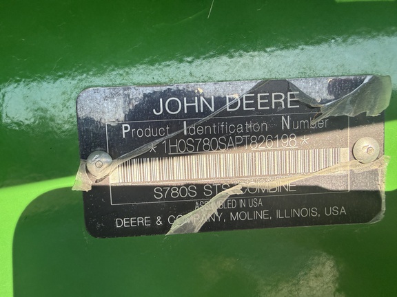 2023 John Deere S780 Combine