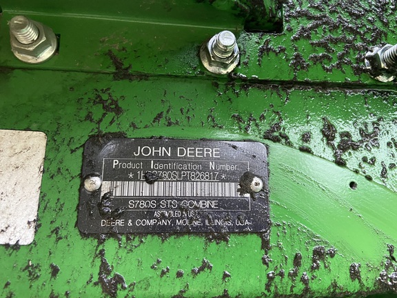 2023 John Deere S780 Combine
