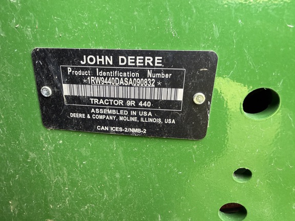 2025 John Deere 9R 440 Tractor 4WD