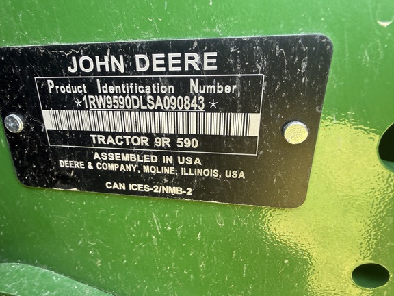 2025 John Deere 9R 590 Tractor 4WD