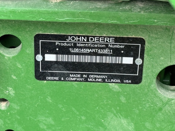 2024 John Deere 6R 145 Tractor