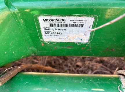 2017 Unverferth 1245D Harrow Packer