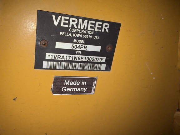 2014 Vermeer 504 Pro Baler/Round