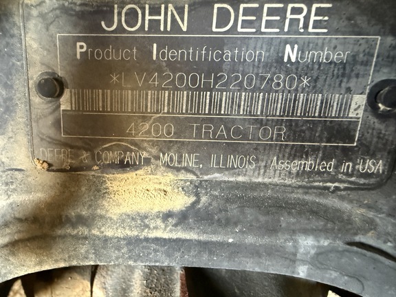 1999 John Deere 4200 Tractor Compact