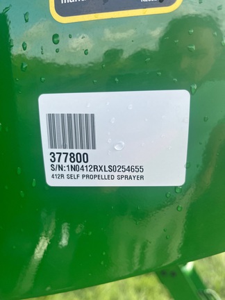 2025 John Deere 412R Sprayer/High Clearance