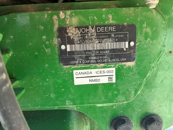 2022 John Deere 4044M Tractor Compact