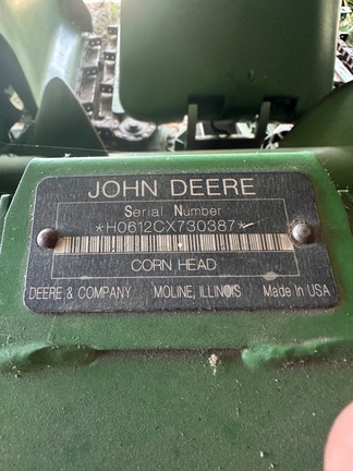 2009 John Deere 612C Header Corn Head