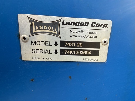 2012 Landoll 7431-29 Misc
