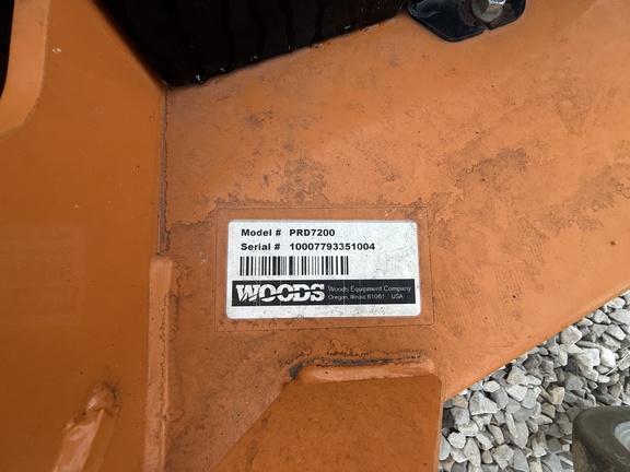 Woods PRD7200 Mower/Finishing
