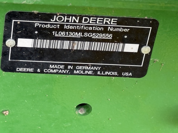 2025 John Deere 6M 130 Tractor