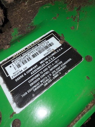 2021 John Deere Z950M Mower/Zero Turn