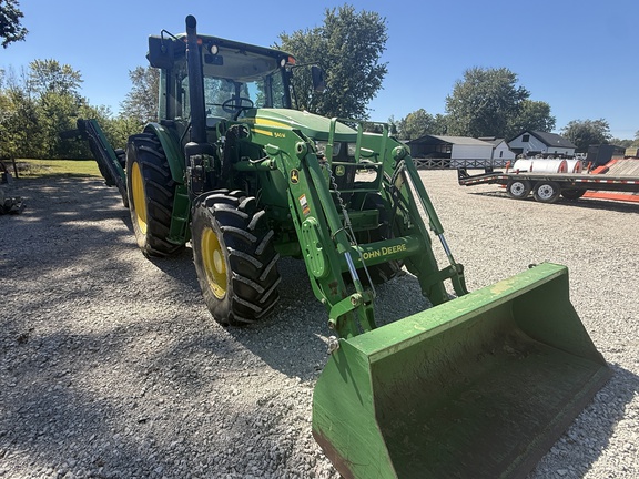 2019 John Deere 6105E Cab Tractor