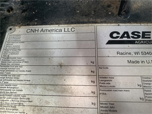 2010 Case IH 8120 Combine